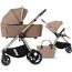 Carucior 2in1 DadaPrams Flux, + Adaptoare, Beige, 10 image