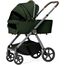 Carucior 2in1 DadaPrams Flux,+ Adaptoare, Green, 4 image