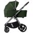 Carucior 2in1 DadaPrams Flux,+ Adaptoare, Green