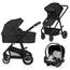 Коляска LIONELO 3-в-1 Bianka Black Onyx, изображение 2