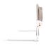 Bara de protectie LIONELO Eva Beige Melange 150 cm, 2 image