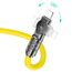 Cablu USB-C la Lightning HOCO U118 Triumph, Black, 2 image