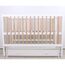 Кроватка KUZEA Sofia с ящиком (белый+natur), изображение 3