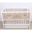 Кроватка KUZEA Sofia с ящиком (белый+natur), изображение 4