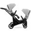 Carucior pentru gemeni KUNERT BRAV DUO Black (BD-01), 4 image