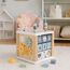 Cub interactiv BABY MIX Montessori din lemn "Safari" 58894