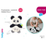 Jucarie din plus fosnitoare BABYONO-7406 1538, Panda Polly, 3 image