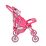 Коляска для куклы MONI Mini (9617), розовый, изображение 4