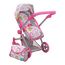 ărucior pentru păpuși MONI Pink Rose (9651B), roz, 7 image