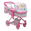 ărucior pentru păpuși MONI Pink Rose (9651B), roz, 9 image