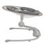 Fotoliu balansoar electric MONI Cloud Premium+ Light Grey, gri, 3 image