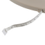 Cântar electronic MONI Peanut White, alb, 3 image