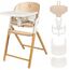 Scaun de masa LIONELO 3in1 Celia White Natural Wood, 2 image