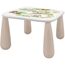 Masa si scaun pentru copii MALTEX Luna Nature Buddies White Beige, 2 image