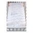 Protecție laterală pentru pătuc VERES Steluță 154.001.03, din 1 piesă, Gri-Alb, 34x120 cm, 4 image