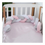 Детский бампер-коса VERES White-Pink-Grey 154.02.13, 120х15 см, изображение 2