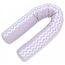 Perna de alaptare VERES Comfort Long 302.01.2, 170x75 cm, zigzag/gri