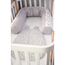 Perna de alaptare VERES Comfort Long 302.01.6, 170x52 cm, stelute alb-gri, 5 image