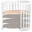 Patut transformabil VERES LD14 Roma All-in-one, fara saltea, alb, 8 image