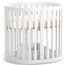 Patut transformabil VERES LD14 Roma All-in-one, fara saltea, alb, 7 image