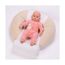 Perna de alaptare VERES Comfort Lux Velour Stars Bej 302.04.1, 200x75 cm, 8 image
