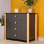 Comoda VERES Monaco 33.2.351.2.16, fag/antracit