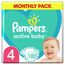 Scutece pentru copii PAMPERS Mega Box Maxi № 4, 9-14 kg, 180 buc, 2 image