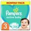 Scutece pentru copii PAMPERS Mega Box Midi № 3, 6-10 kg, 208 buc, 2 image