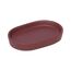 Sapuniera ovala TENDANCE Solid Color, bordo, 2 image