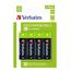 Baterie VERBATIM Rechargeable Battery AA, HR6, 2500 mAh, 4 buc