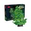 3D puzzle CUBICFUN Corabie de pirati - Olandezul zburator, straluceste in intuneric, 360 elemente, 2 image