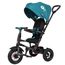 Bicicleta pentru copii QPLAY Rito Rubber Blue-Green