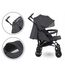 Коляска LIONELO Irma, Black/Dark Grey, изображение 4