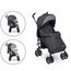 Коляска LIONELO Irma, Black/Dark Grey, изображение 3