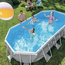 Бассейн INTEX PRISM FRAME OVAL, металлический каркас, 610 х 305 x 122 см, 18 202 л, изображение 11