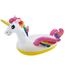 Pluta-saltea gonflabila INTEX Unicorn cu manere, 198 x 140 x 97 cm, pana la 40 kg, 3+