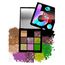 Paleta fard de pleoape 7DAYS B.COLOUR DS, 9 culori, Magic poison 02, 9х1 g, 2 image