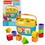 Ведерко с кубиками FISHER PRICE Яркое