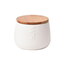 Баночка Tendance Bath, крышка бамбук, керамика, D7.5x9.5 cм, белая, изображение 2