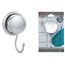 Carlig Tendance pe ventuza, hrom, 12 х 6.2 cm, 2 image