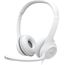 Casti LOGITECH Headset H390, USB, microfon, alb, 2 image