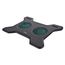 Suport cu sistem de racire pentru laptop TRUST Xstream Breeze, Notebook Cooling Pad up to 16", 2 silent cooling fans, Black, 3 image