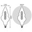 Лампочка GAUSS Filament VINTAGE TL120 Flexible LED 8W, E27, 2400K, 200lm, IP20, 120x330 мм, серый, 1, 6, изображение 4