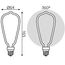 Лампочка GAUSS Filament Artline milky ST64 LED 4W, E27, 2700K, 330lm, IP20, 1, 10, 100, изображение 4