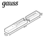 Шинопровод GAUSS TR104 накладной, с адаптером и заглушкой, 2 м, IP20, черный, 1 шт, изображение 4