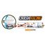 Set cu 4 masini Crash Racing mecanism pull-back, metal, ZJA315025, 5 image