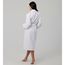Halat de baie BUMBACEL Hotelier Moher+cutie, Alb, Marime:XL, 2 image