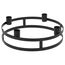 Sfesnic de metal pentru 4 lumanari, D 25 cm, negru, 2 image