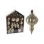 Set decoratiuni pentru brad, aurii, cutie, 32 buc, 2 image