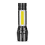Фонарик LED VITO FLASH-1, перезаряжаемый, aluminium-black, 3W, 200Lm, 6000K